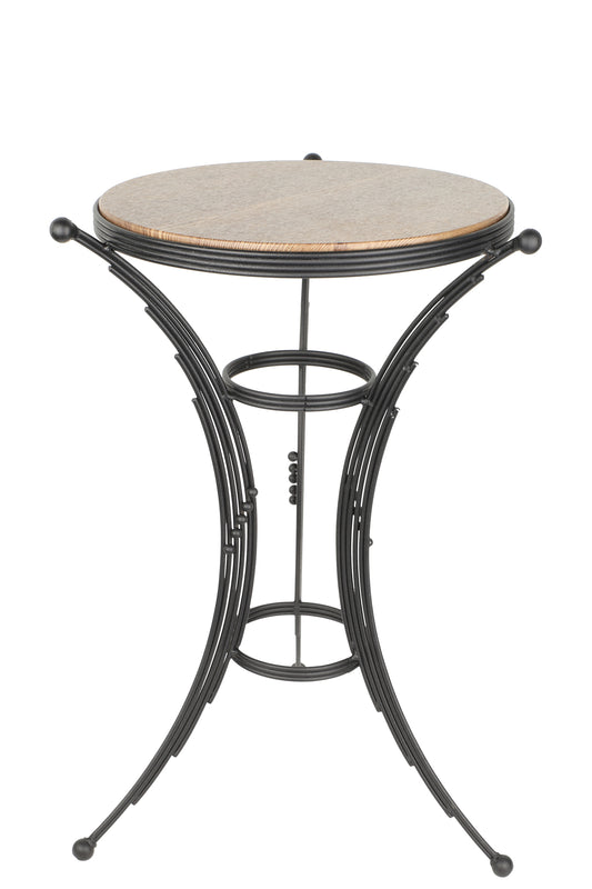 TBBT-15 BK ΤΡΑΠΕΖΑΚΙ ΒΟΗΘΗΤΙΚΟ ΜΑΥΡΟ