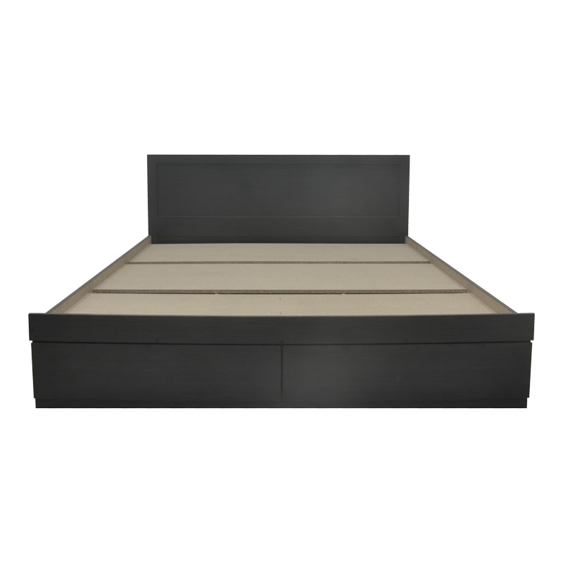 Κρεβάτι Olympus pakoworld με συρτάρι σε wenge απόχρωση 100x200εκ