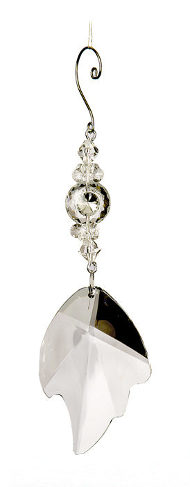 Χριστουγεννιάτικο Στολίδι με γάλο Διάφανο Φύλλο