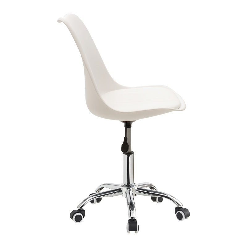 Καρέκλα γραφείου εργασίας Gaston II pakoworld PP-PU λευκό