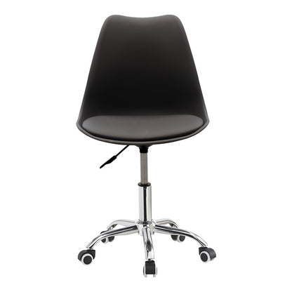 Καρέκλα γραφείου εργασίας Gaston II pakoworld PP-PU μαύρο