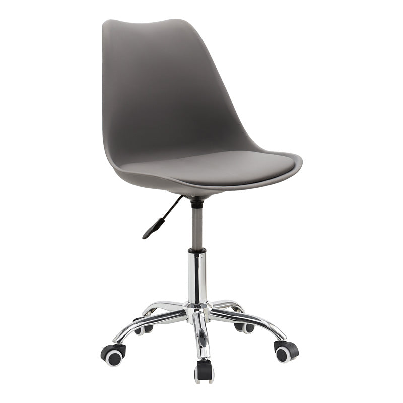 Καρέκλα γραφείου εργασίας Gaston II pakoworld PP-PU γκρι