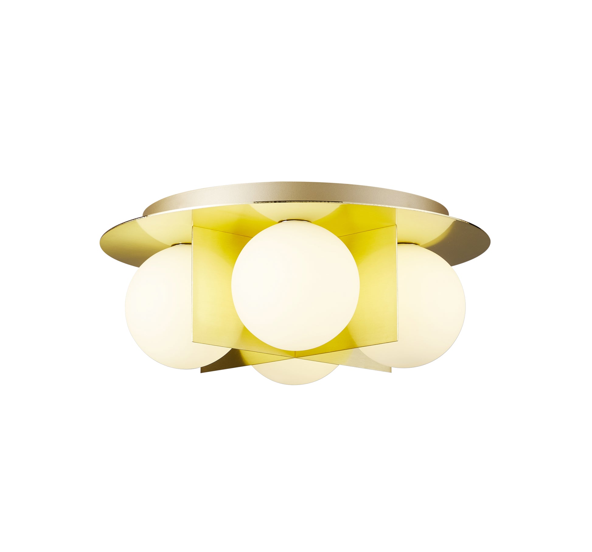 CCC 551 GD ΠΛΑΦΟΝΙΕΡΑ ΜΕΤΑΛΛΙΚΗ ΒΑΣΗ ROZ ΧΡΥΣO ΜΕ 4 ΜΠΑΛΕΣ 4xG9