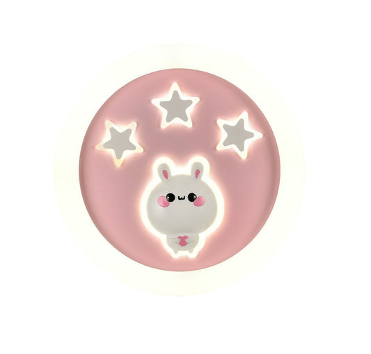 CCC 4311 ΠΛΑΦΟΝΙΕΡΑ ΠΑΙΔΙΚΗ ΡΟΖ ΚΟΥΝΕΛΑΚΙ LED CCT