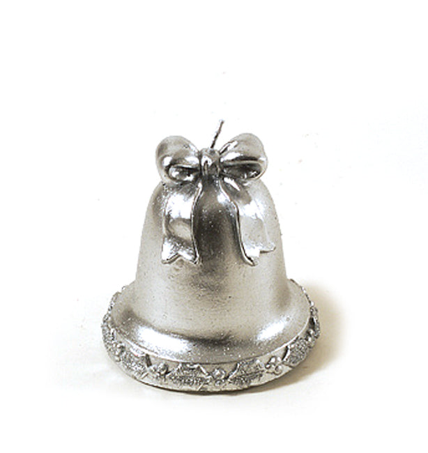 Κερί Καμπάνα 9cm Ασημί