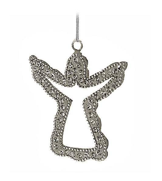 Χριστουγεννιάτικο Στολίδι με Διαμαντάκια Άγγελος