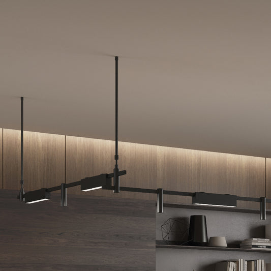 Inlight Φωτιστικό LED 12W 3000K για Chandler Track μαύρη απόχρωση D:3,4cmx6,5cmx26,8cm (13C-00061)