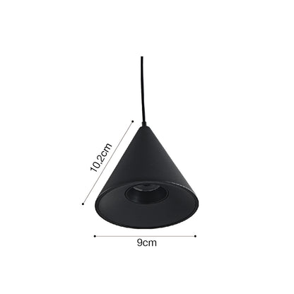 Inlight Φωτιστικό LED 7W 3000K για Chandler Track σε μαύρη απόχρωση D:9mx10,2cm (13C-00101)