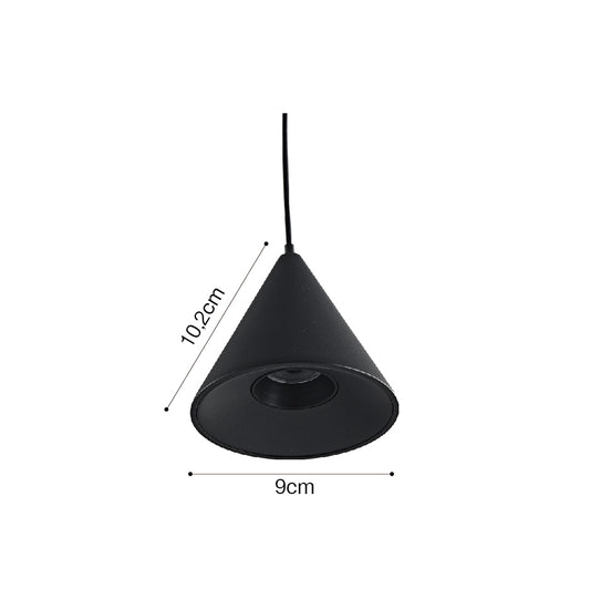 Inlight Φωτιστικό LED 7W 3000K για Chandler Track σε μαύρη απόχρωση D:9mx10,2cm (13C-00101)