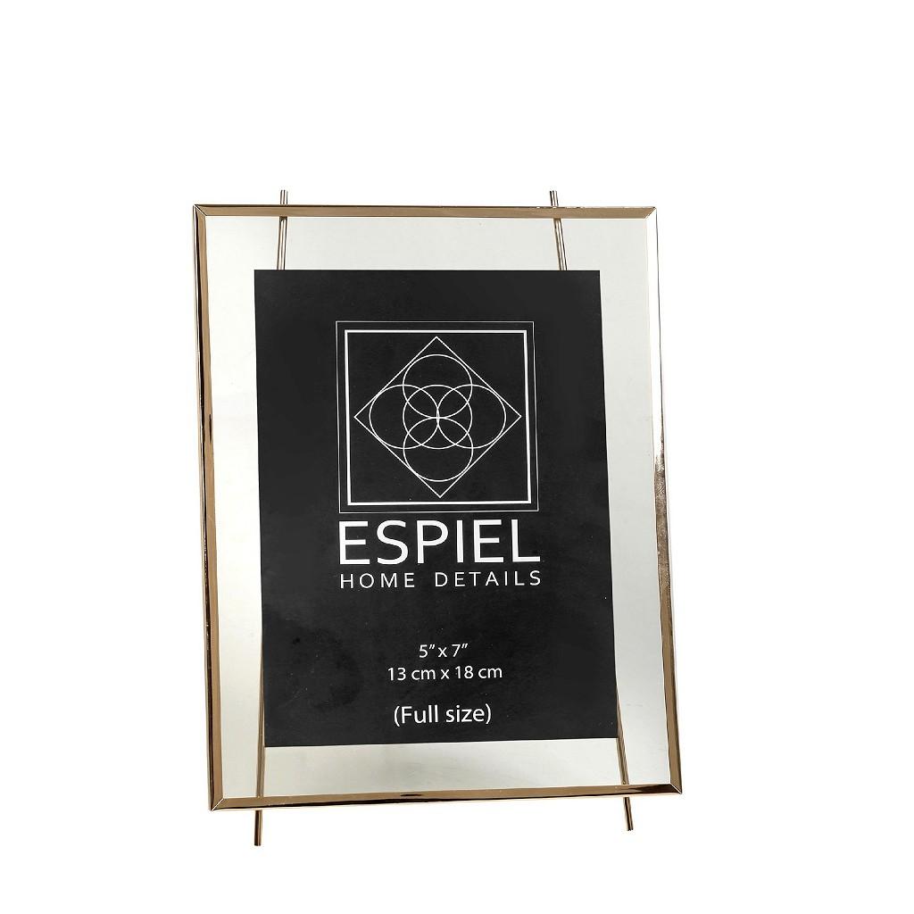 ΚΟΡΝΙΖΑ ΜΕΤΑΛΛΙΚΗ ΧΡΥΣΗ 13Χ18 - ESPIEL FAM502