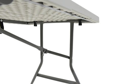 Τραπέζι catering Rodeo pakoworld πτυσσόμενο-βαλίτσα λευκό 152x70x74εκ