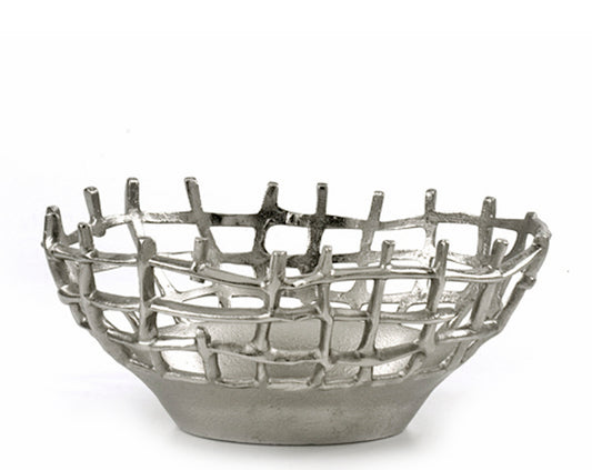 Χειροποίητο μπολ από χυτό αλουμίνιο "Tokyo" ,40cm