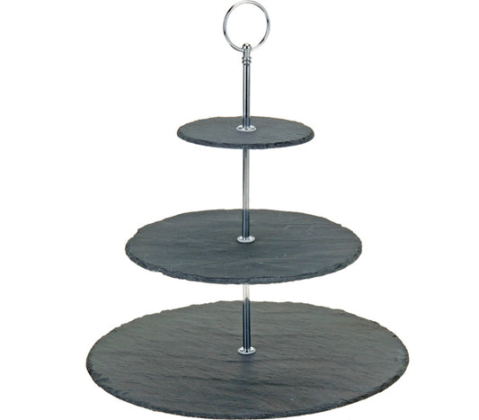Εταζέρα - ορντεβιέρα από πέτρα 3 επιπεδα (12,5/22/30cm)