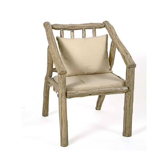 Πολυθρόνα φυσ.κορμός Δρύς