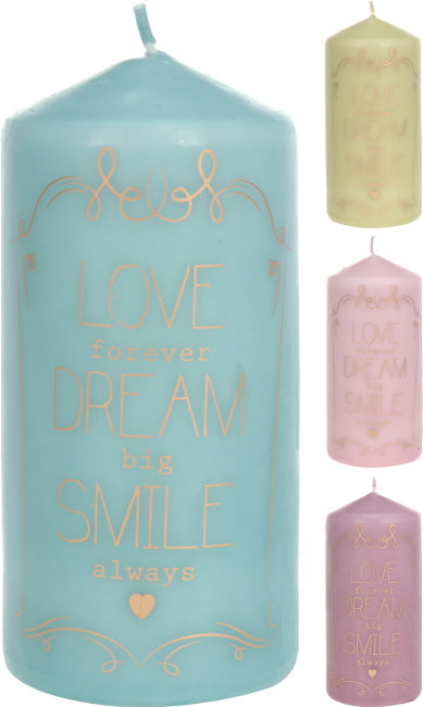 Κερί κορμός χρυσό print