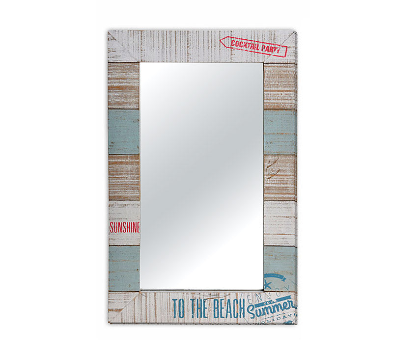 Καθρέπτης Ξύλινη κορνίζα 2σχ. 35x55cm