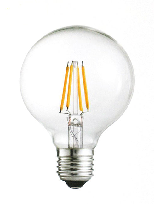 Λάμπα Edison LED οικονομίας A', Dimmable,Θερμό,E27/6W