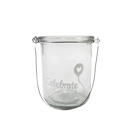 Κρεμαστό φαναράκι με print 8x10cm