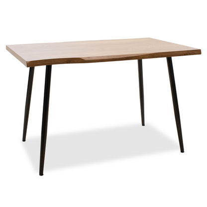 Τραπεζαρία Neve-Parker pakoworld σετ 5τμχ 120x80x75εκ