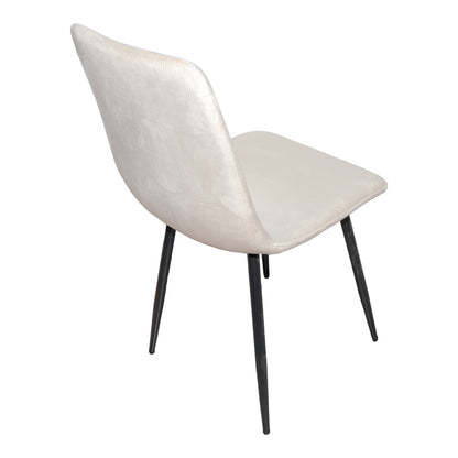 Τραπεζαρία Balou-Grato pakoworld σετ 5τεμ μπεζ Φ100x73εκ