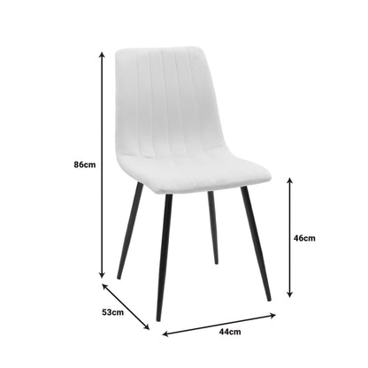 Τραπεζαρία Balou-Noor pakoworld σετ 5τεμ MDF μαύρο-μπεζ Φ100x73εκ