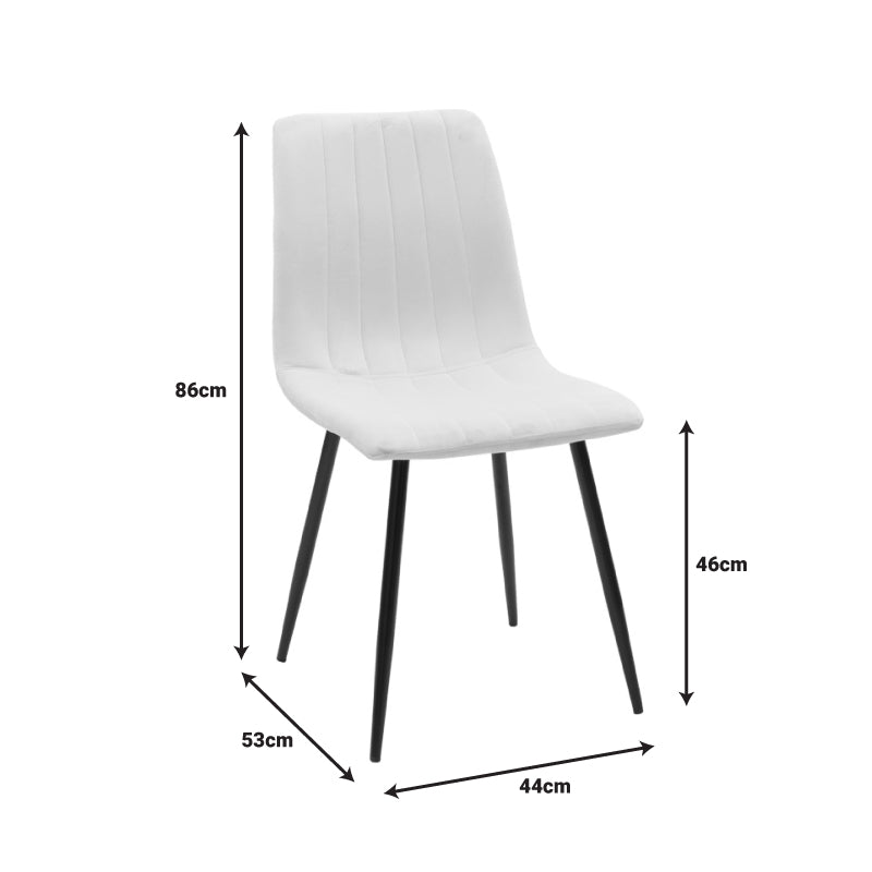 Τραπεζαρία Balou-Noor pakoworld σετ 5τεμ MDF μαύρο-κιτρινο Φ100x73εκ