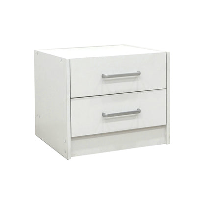 Σετ Κρεβατοκάμαρας Olympus White με Κρεβάτι 140x200εκ Σετ 4τεμ