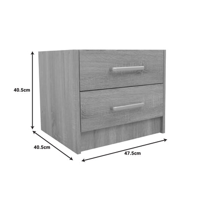 Σετ Κρεβατοκάμαρας Olympus Sonoma με Κρεβάτι 120x200εκ Σετ 4τεμ