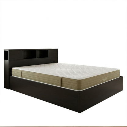 Κρεβάτι με στρώμα Olympus Nemesis pakoworld wenge 160x200εκ