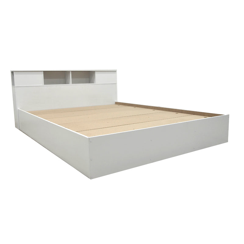 Κρεβάτι με στρώμα Olympus Resty pakoworld λευκό 160x200εκ