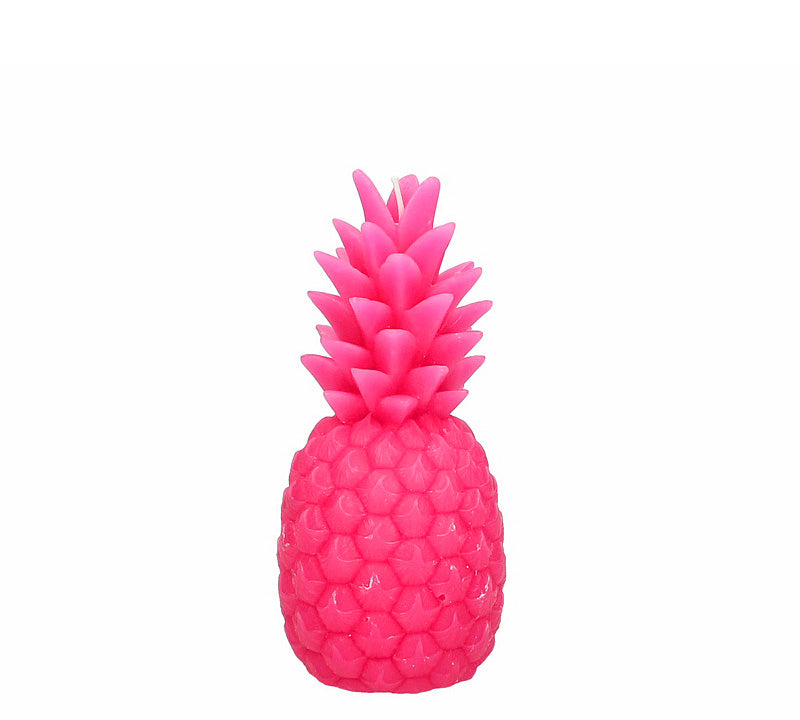 Κερί Ανανάς ροζ χρ.,17cm