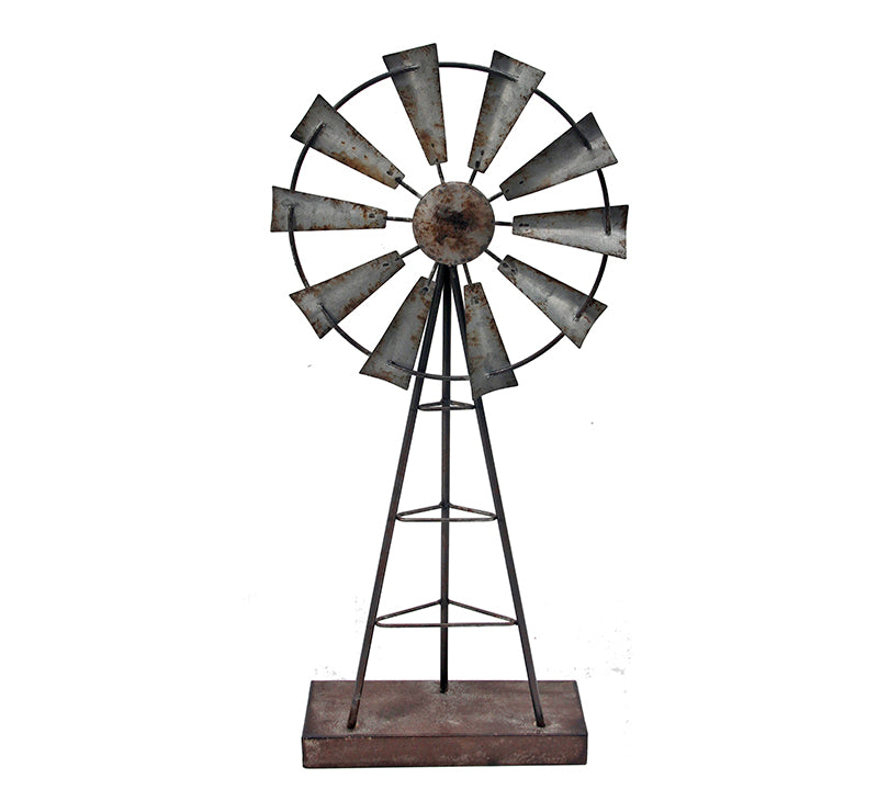 Vintage μεταλλικός ανεμόμυλος,50cm