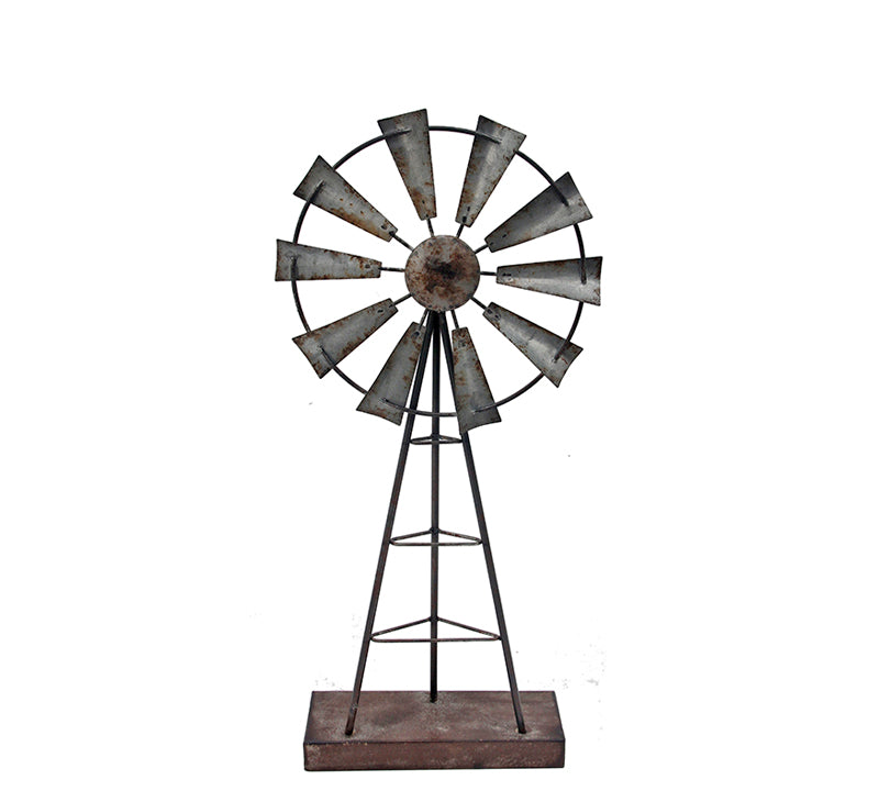 Vintage μεταλλικός ανεμόμυλος, 41,50cm