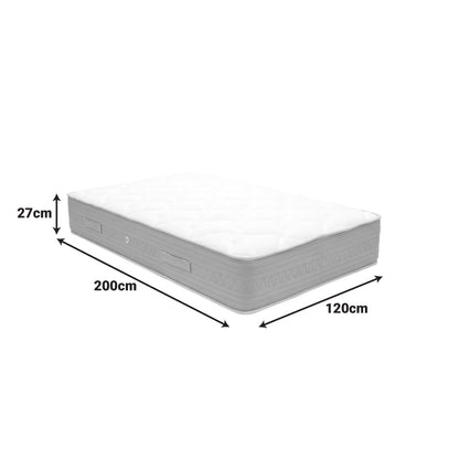 Στρώμα Sleepy pakoworld bonnel spring διπλής όψης 27cm 120x200εκ