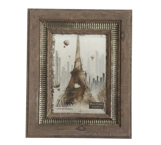 Φωτογραφοθήκη polysterene (13x18cm) σε καφέ/χρυσο