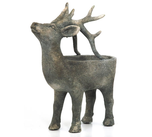 Διακοσμητικό μπολ σχ. Ελάφι γκρί, 43,5cm