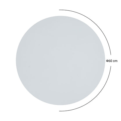 Επιφάνεια τραπεζιού Copious pakoworld Werzalit γκρι cement I Φ60εκ πάχους 25mm