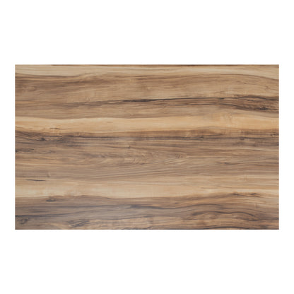 Επιφάνεια τραπεζιού Noble pakoworld Werzalit καρυδί 120x80εκ πάχους 35mm