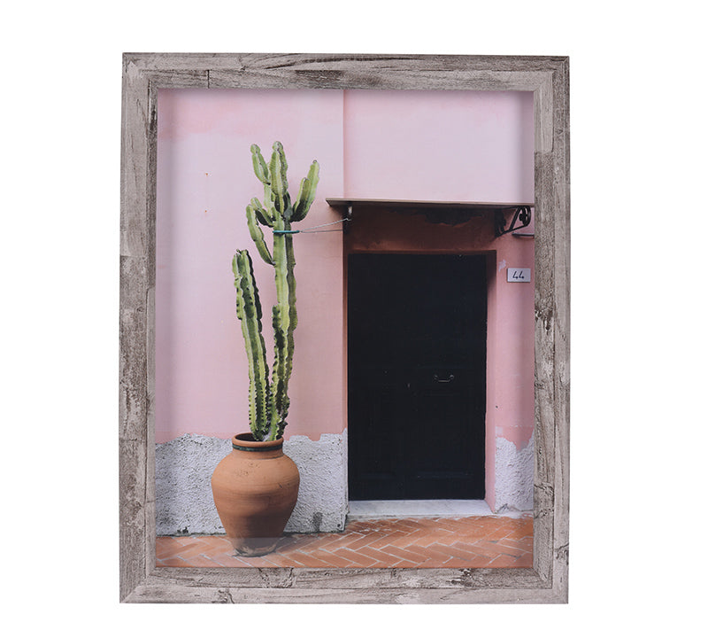 Φωτο/θήκη MDF με εξωτικό θέμα, 31.5x39cm