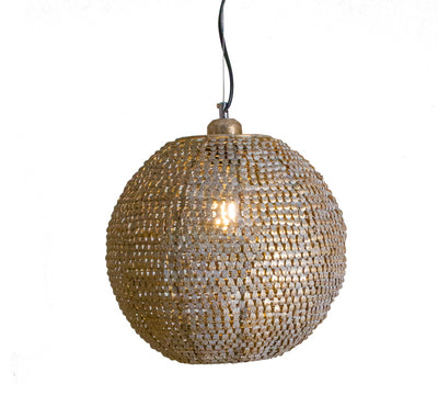 Φωτιστικό Οροφής σχ.μπάλλα, σαμπανί, Δ.30cm