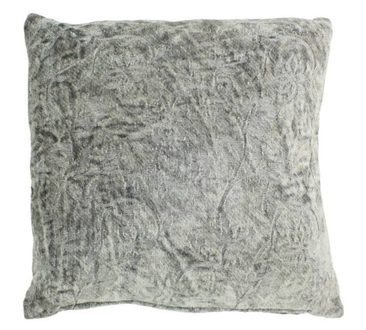 Μαξιλάρι Chenille, αν.γκρι, 45x45cm