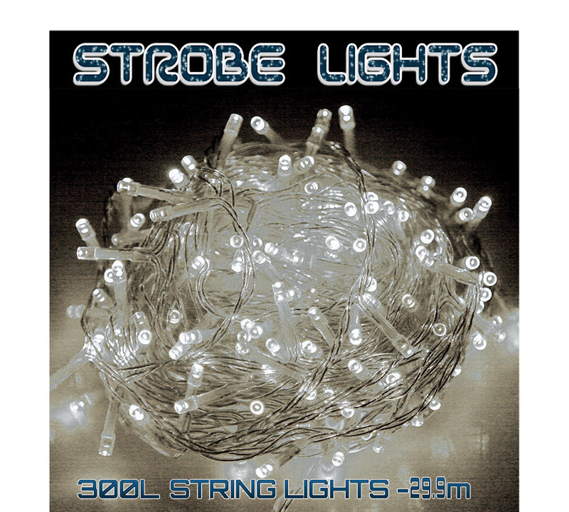 300Led Strobe σε σειρά, Διάφανο/4000k