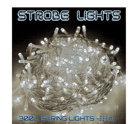 300Led Strobe σε σειρά, Διάφανο/4000k
