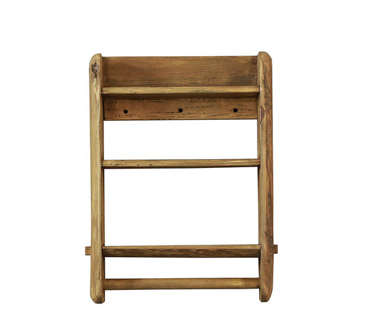 Ξύλινη Ραφιέρα τοίχου, 44x57cm