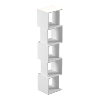 Βιβλιοθήκη Cubik pakoworld λευκό 35x30x161εκ