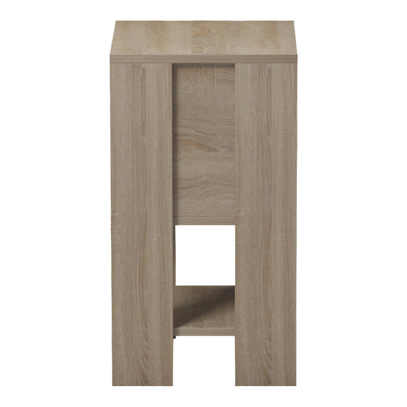Κομοδίνο Reppo pakoworld sonoma 30x30x55εκ
