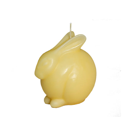 Διακοσμητικό κερί σχ.κουνελι,κίτρινο