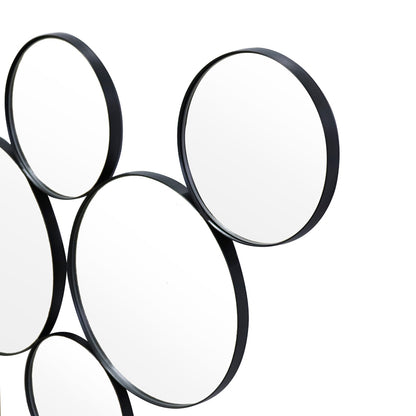 Καθρέπτης Sowel pakoworld μαύρο 120x2x76εκ