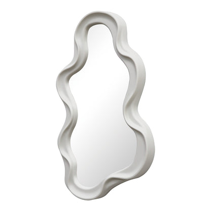 Καθρέπτης Liquid pakoworld pp σε λευκή απόχρωση 26x2.7x39εκ