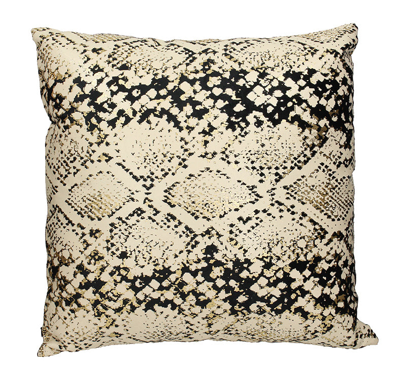 Μαξιλάρι σχ.φίδι σε εκρού χρ.,50x50cm